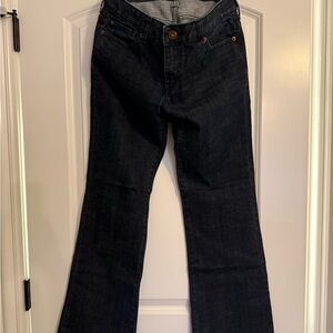 Express Dark Blue Boot Cut Jeans